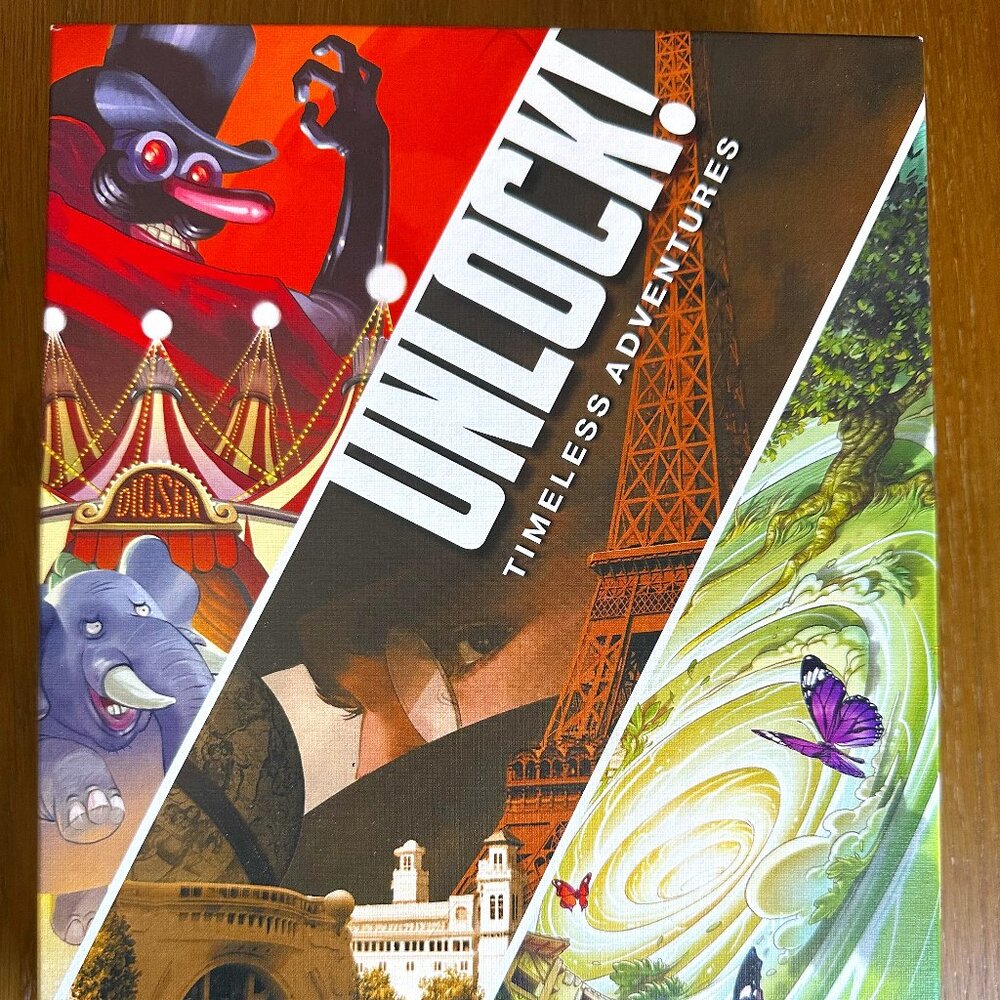 UNLOCK! Timeless Adventures: Escape room games for adults and kids